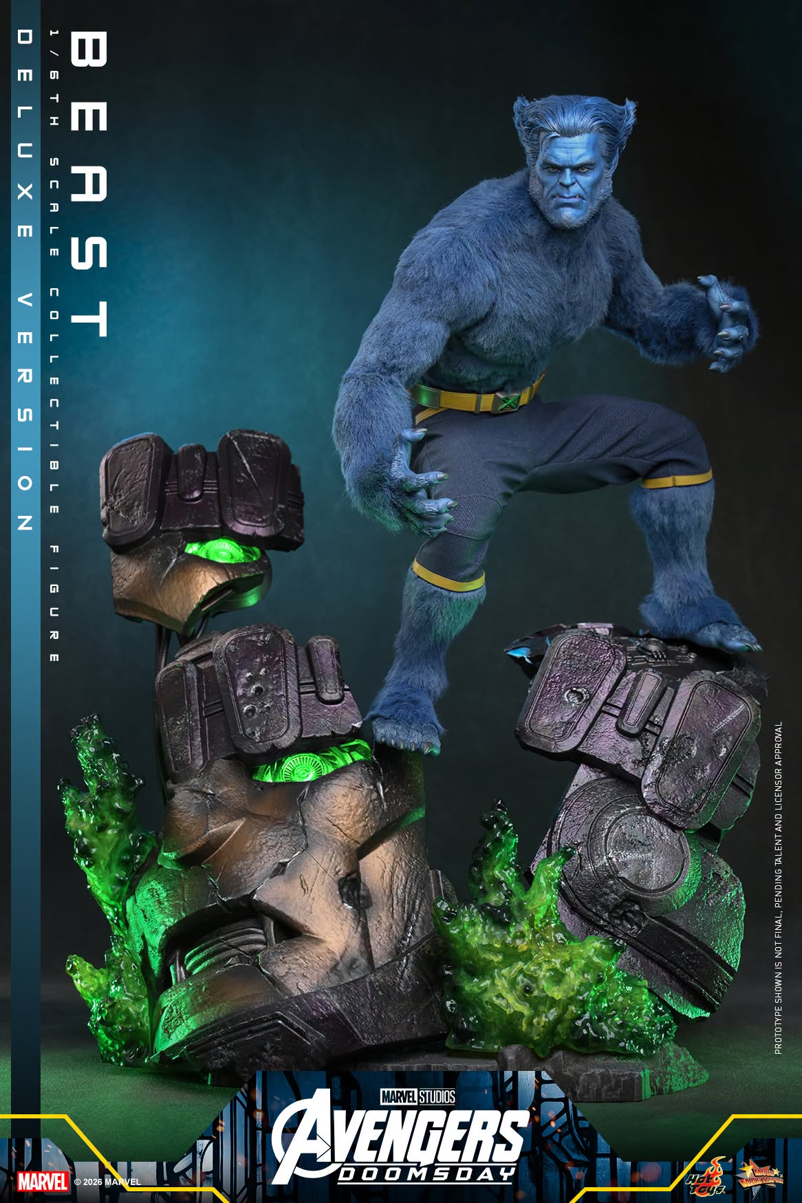 Pre-Order Hot Toys Marvel Avengers Doomsday Beast Deluxe Sixth Scale Figure MMS921